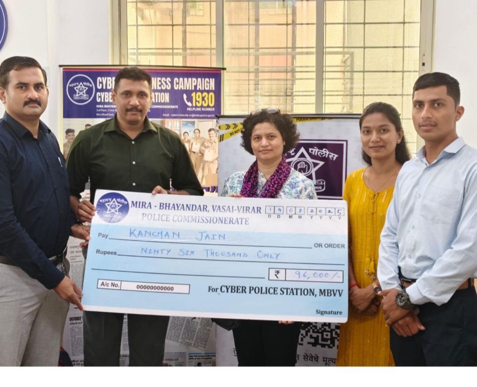 Cyber Police MBVV Cracks Online Shopping Scam, Recovers ₹1.4 Lakh